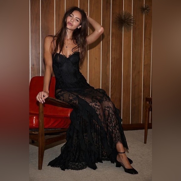 Free People Dresses & Skirts - For Love & Lemons Shirley Maxi Dress